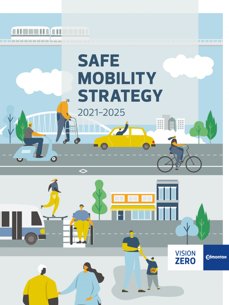 Safety Mobility Strategy 2021-2025 de la Ville d'Edmonton